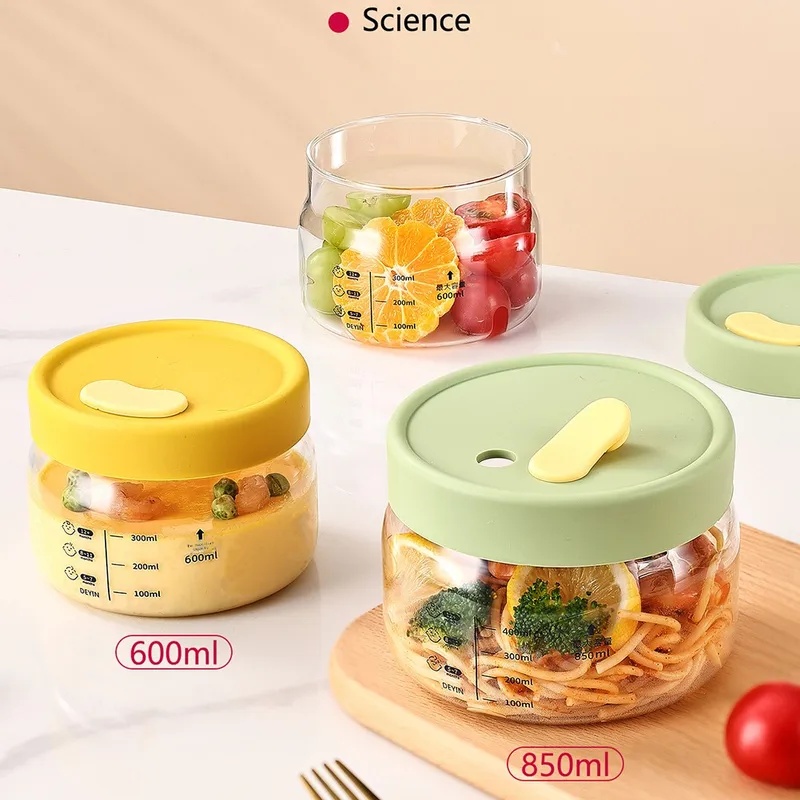กล่องเก็บอาหารแก้ว 600-850 มล. - Meal Prep Bowl บทวิจารณ์และราคา