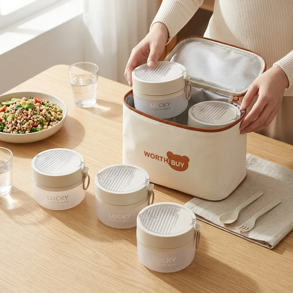 ชุดกล่องเบนโตะพลาสติกแบบวางซ้อ - Meal Prep Or Prep Meal บทวิจารณ์และราคา