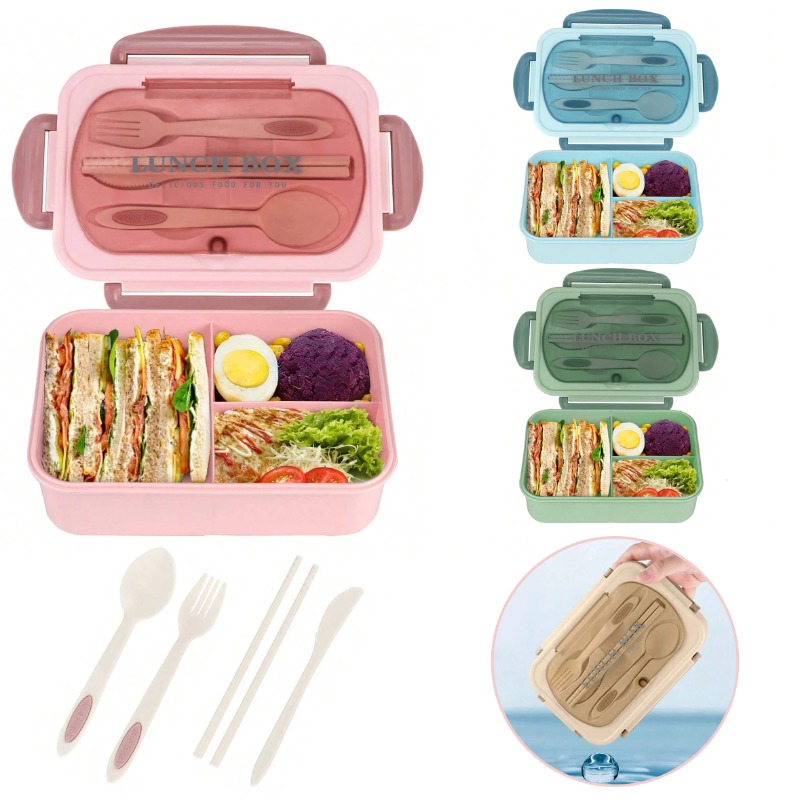 กล่องเบนโตะ 3 ชิ้น/1 ชิ้น กล่อ - Meal Prep Bowl บทวิจารณ์และราคา