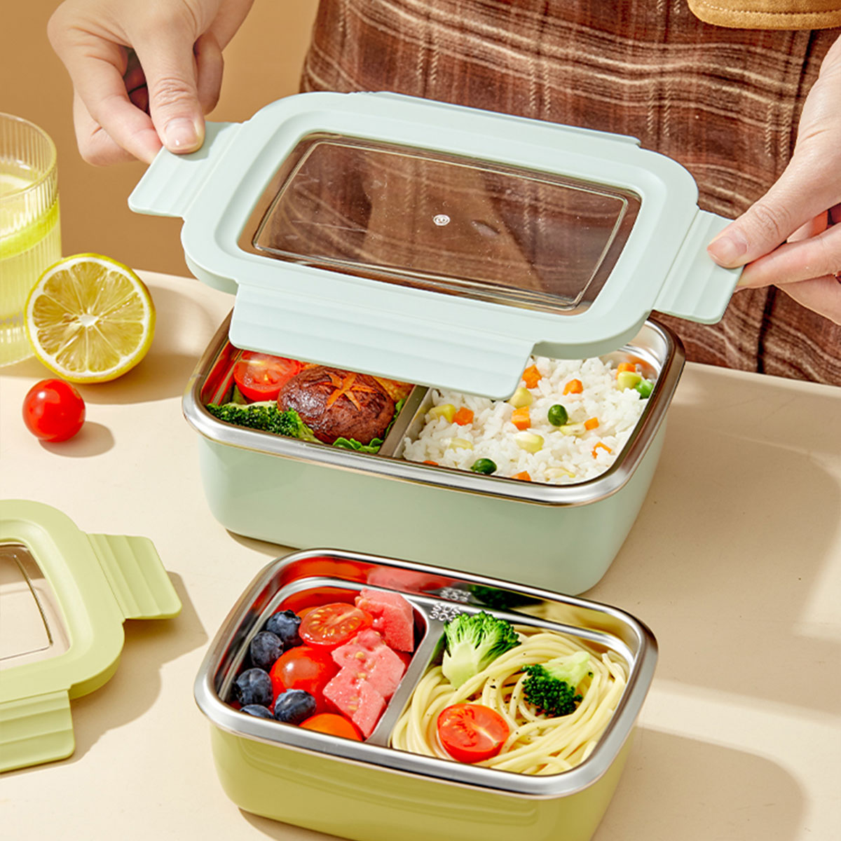 กล่องข้าวสแตนเลส 304 สำหรับไมโ - Meal Prep Bowl บทวิจารณ์และราคา
