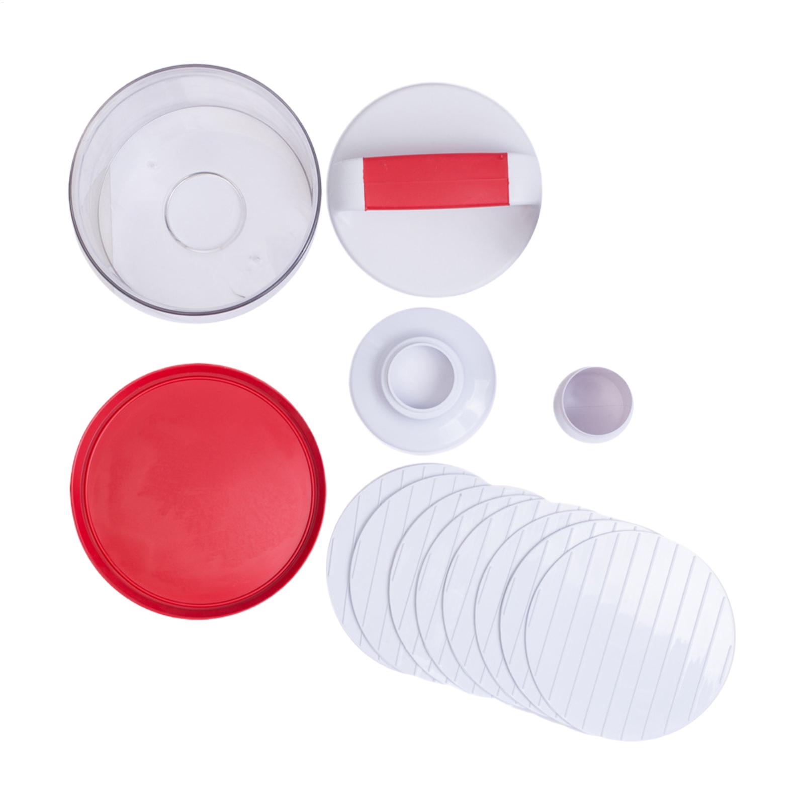 เครื่องทำแพตตี้แฮมเบอร์เกอร์แบ - Meal Prep Template บทวิจารณ์และราคา