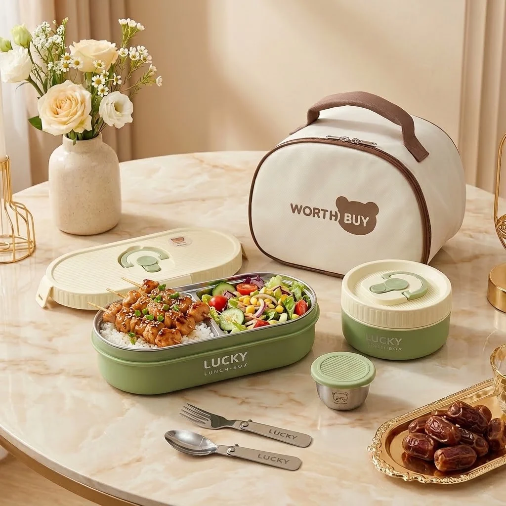 ชุดกล่องอาหารกลางวันสแตนเลส 30 - Meal Prep Or Prep Meal บทวิจารณ์และราคา