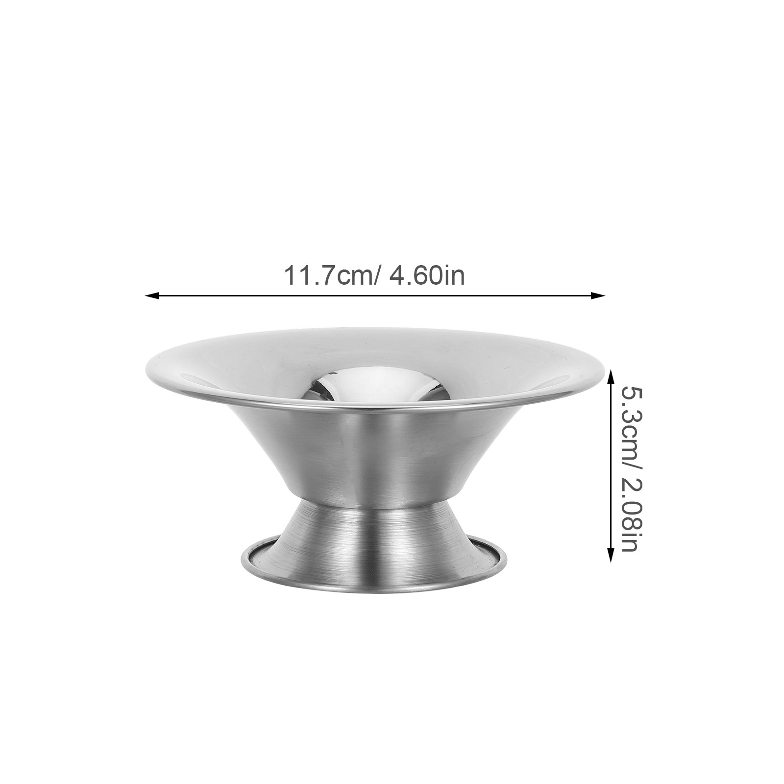 ชามสลัดสแตนเลส ถ้วยไอศกรีมมีฐา - Sauce Dipping Cup บทวิจารณ์และราคา