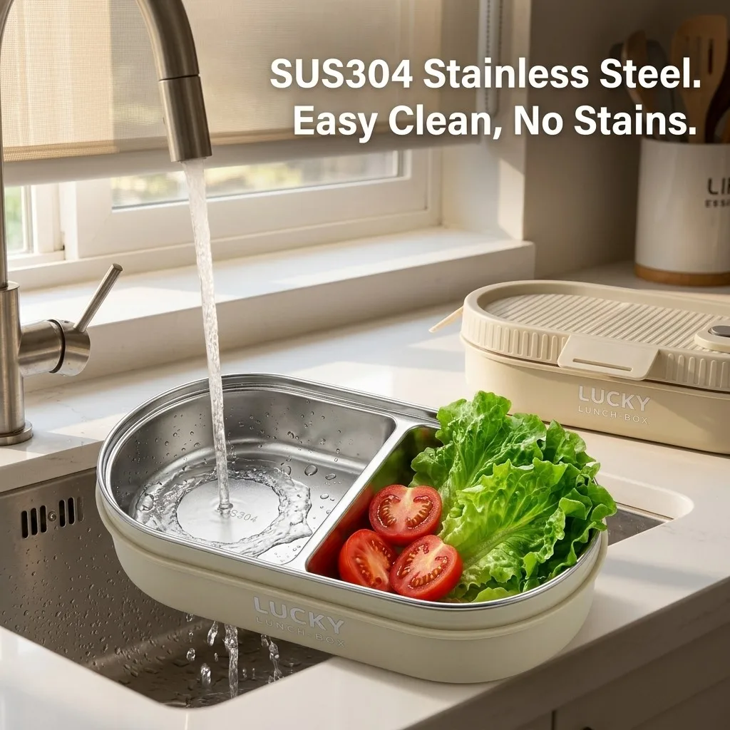 กล่องเบนโตะสแตนเลส 304 พร้อมหู - Meal Prep Or Prep Meal บทวิจารณ์และราคา